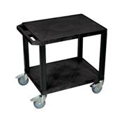 H.Wilson WT26E Black Multi-Purpose Utility Cart