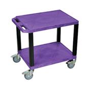 H.Wilson WT26PE Purple Multi-Purpose Utility Cart
