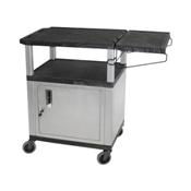 H.Wilson WT34CCBR Black Multi-Purpose Utility Cart