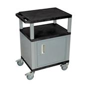 H.Wilson WT34CE Black Multi-Purpose Utility Cart