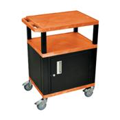 H.Wilson WT34ORCE Orange Multi-Purpose Utility Cart