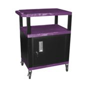 H.Wilson WT34PCE Purple Multi-Purpose Utility Cart