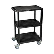 H.Wilson WT34S Black Multi-Purpose Utility Cart