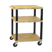 H.Wilson WT34TNE Tan Multi-Purpose Utility Cart