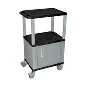 H.Wilson WT42CE Black Multi-Purpose Utility Cart