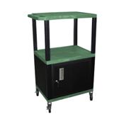 H.Wilson WT42GCE Green Multi-Purpose Utility Cart