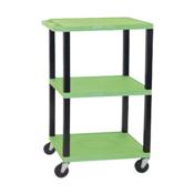 H.Wilson WT42GE Green Multi-Purpose Utility Cart