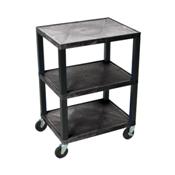 H.Wilson WT42NH Black Multipurpose Utility Cart