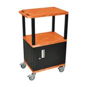 H.Wilson WT42ORCE Orange Multi-Purpose Utility Cart