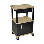 H.Wilson WT42TNCE-WTD Tan Multi-Purpose Utility Cart