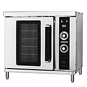 Hobart HGC203 Single Convection Oven w/Open Stand and 6" Legs