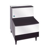 Hoshizaki KM-260BWH Crescent Ice Cuber with Built-in Storage Bin