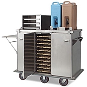 Crimsco Heated 96-Tray Delivery Cart