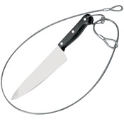 Cook's 60" Clear Knife Leash Kit without Lock