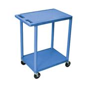 Luxor HE32 2 Shelf Small Utility Cart