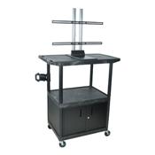 Luxor LE48CWTUD-B Mobile Plasma/LCD Cart
