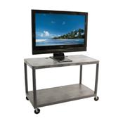 Luxor LEW32UD-G 2 Shelf Wide LCD TV Cart with Mount