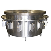 Town MBR-60C 60" Mongolian Barbecue Range with Scrap Chute