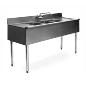 Eagle B5C-18 1800 Series Underbar Three compartment Sink Unit