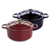 Matfer Bourgeat Small Le Chasseur Round Stew Pot with Lid