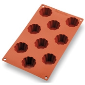 Matfer Bourgeat Gastroflex Brioche Mold - Pack of 10