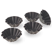 Matfer Bourgeat Large Brioche Nonstick Mold 10 Flutes
