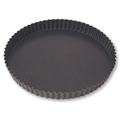Matfer Bourgeat Nonstick Fluted Tart Mold - 10-1/4"