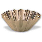 Matfer Bourgeat Brioche Mold - 14 Flutes - 7-7/8"
