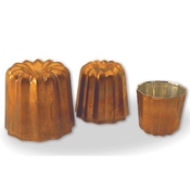Matfer Bourgeat Small Copper Tin Lined Cannele
