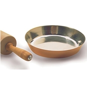 Mauviel Large Copper Tin-Lined Tart Tatin Mold