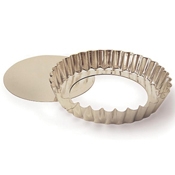 Matfer Bourgeat 6-1/4" Fluted Tart Mold with Removable Bottom