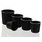Matfer Bourgeat 2-3/4" Exoglass Baba Round Mold Pack of 6