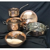 Matfer Bourgeat Copper Set of 8