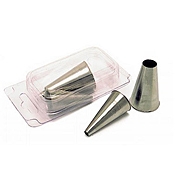 Matfer Bourgeat Stainless Steel Pastry Tips Star Shapes Set of 12