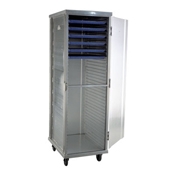 New Age 20-7/8"W x 27-5/8"D x 68"H Enclosed Pan Rack