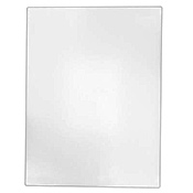 Economy 20" x 30" x 1-1/2" White Plastic Cutting Board
