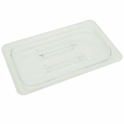 Thunder Group 1/4-Size Solid Polycarbonate Food Pan Lid