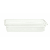 Thunder Group 1/3-Size 2-1/2"D Polycarbonate Food Pan