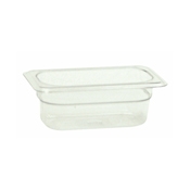 Thunder Group 1/9-Size 2-1/2"D Polycarbonate Food Pan