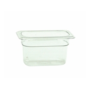Thunder Group 1/9-Size 4"D Polycarbonate Food Pan