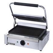 Adcraft 13" Grooved Panini Grill