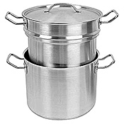 Economy 12 Qt Stainless Steel Double Boiler