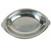Economy 12 oz Stainless Steel Au Gratin Dish