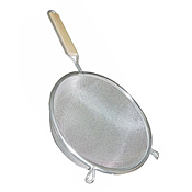 Economy Tin Medium Single Mesh 10" Strainer