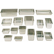 Economy 24-Gauge 1/3 Size, 6" Depth Steam Table Pan