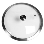 Spring USA Glass Cover for Round Gratin, 28 cm 