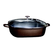 Spring USA Bella Bronze Square Casserole with Glass Cover