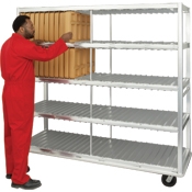 New Age Industrial Extra Heavy Duty 144 Insulated Tray Drying Rack