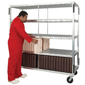 New Age Industrial Heavy Duty 132 Insulated Tray Drying Rack