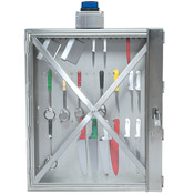 Cook's 36" x 50" Tool Locker with Warning Light